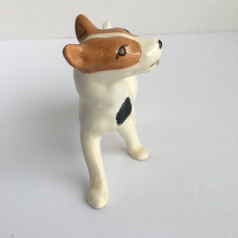 Vintage Dog Figurine Statue - Possibly Bull Terrier or Basenji? - Picture 4 of 12